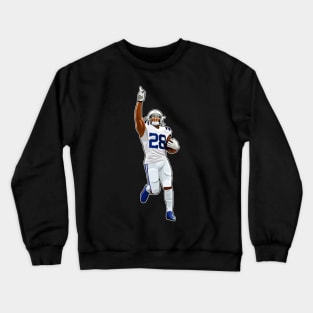 Jonathan Taylor Scooring Touchdown Crewneck Sweatshirt